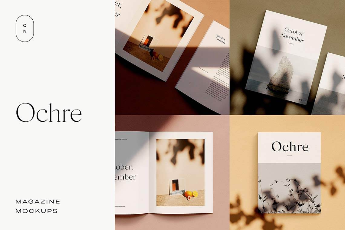 Ochre – Magazine Mockups