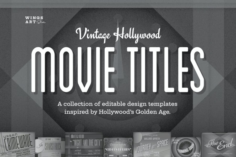 Old Movie Titles Collection