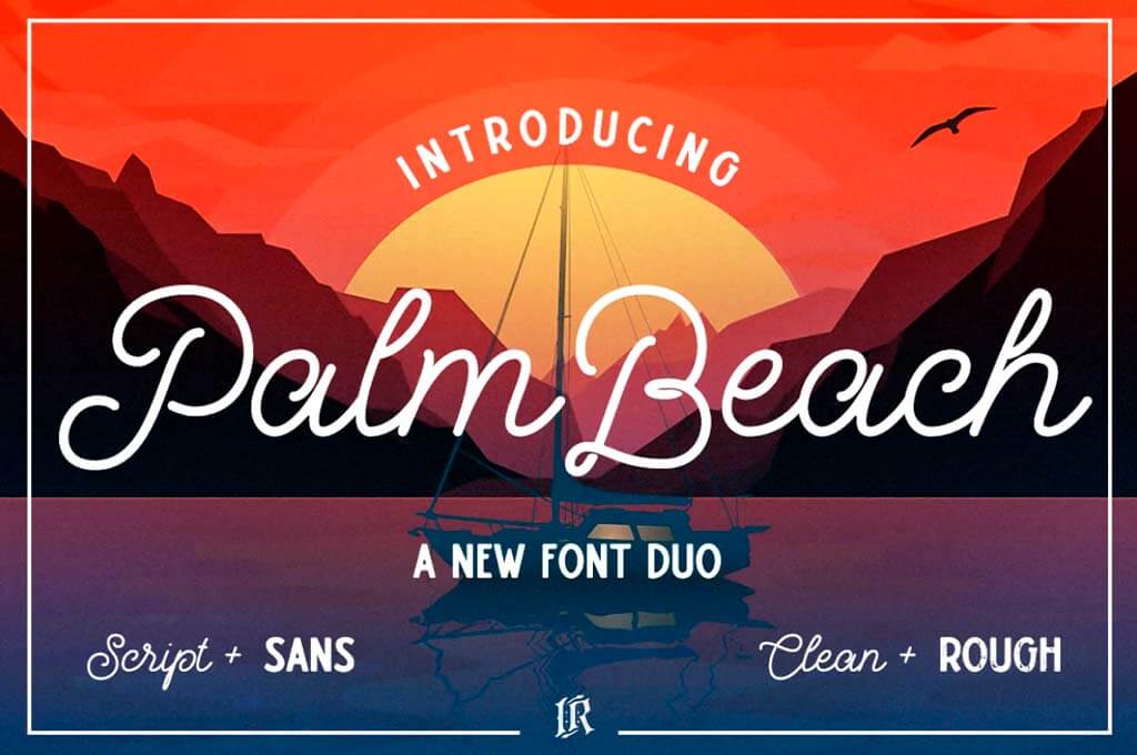 Palm Beach Font Duo