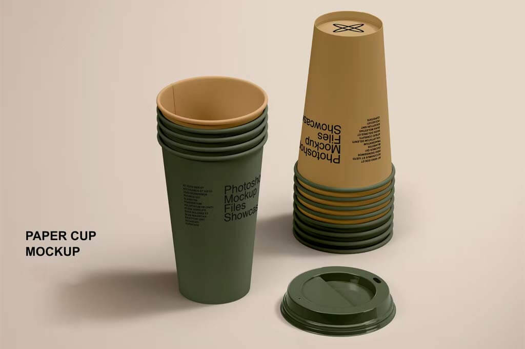 Paper Cup Mockup