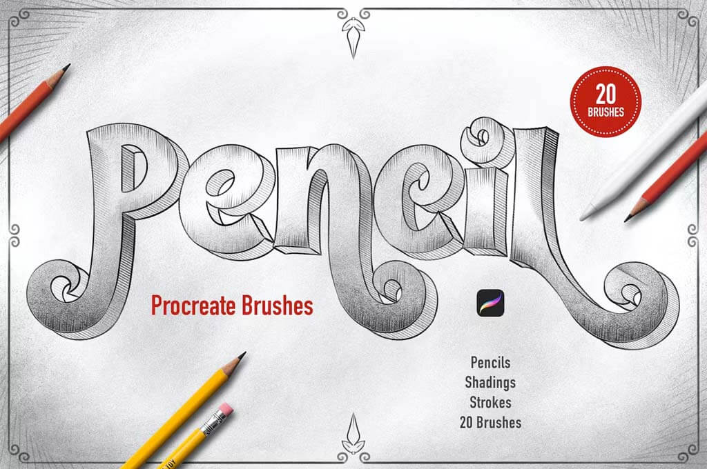 Pencil Procreate Brushes