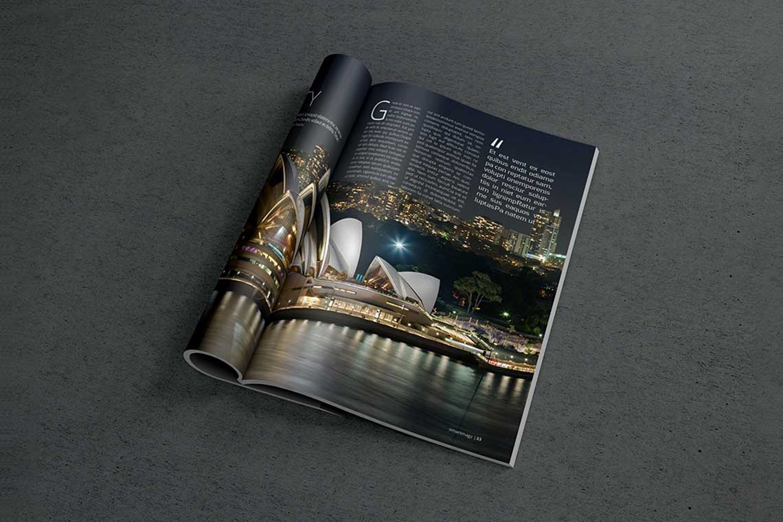 Photorealistic Magazine Mockup