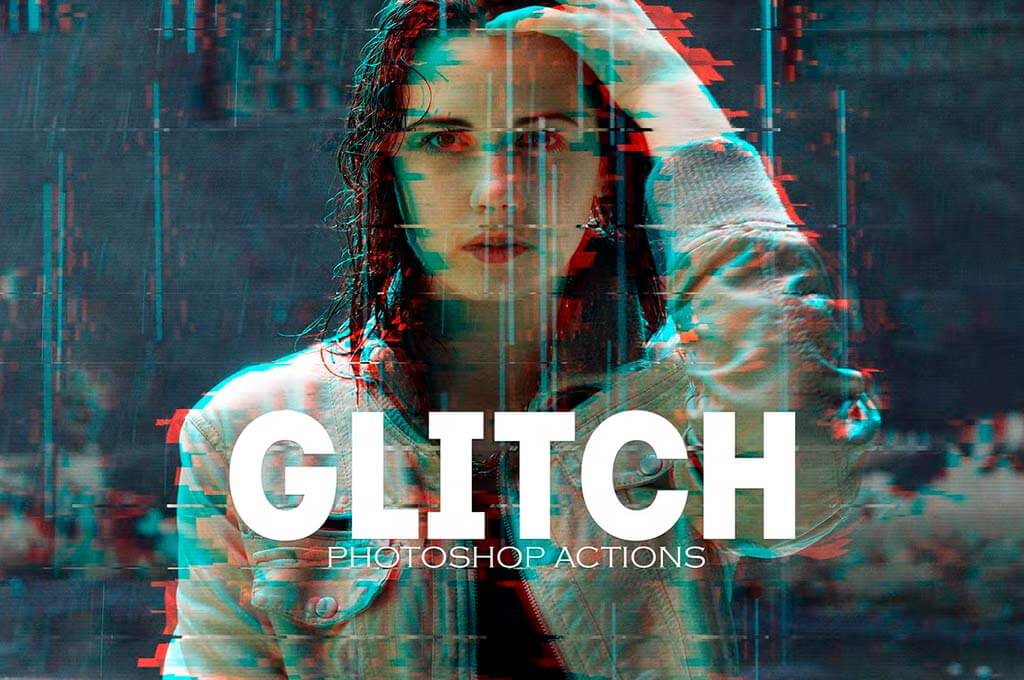 Photoshop Glitch Effect