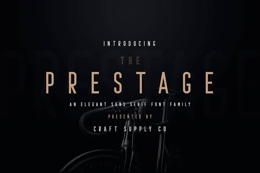 Prestage Font Family