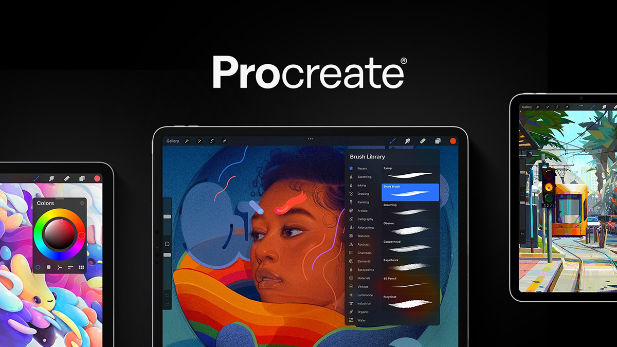 Procreate app