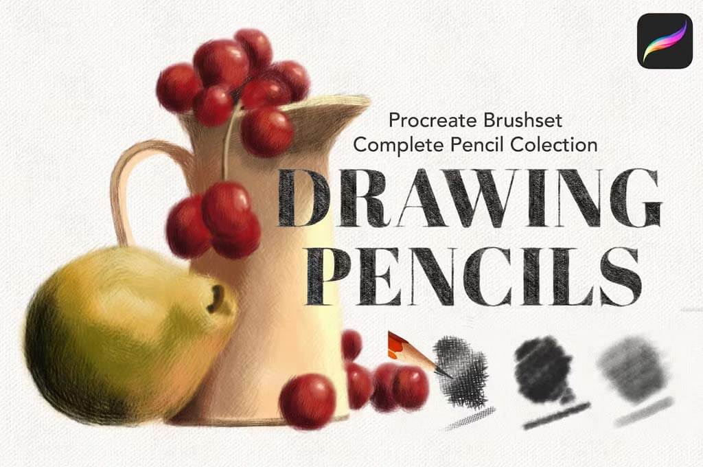 Procreate Pencil Drawing Collection