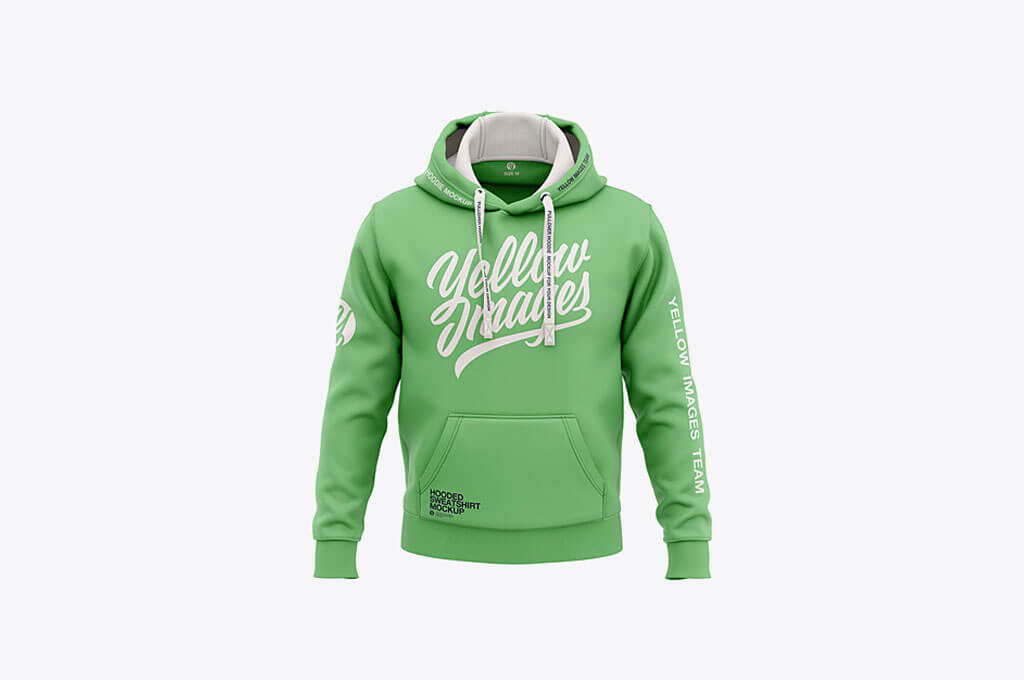 Pullover Hoodie Mockup