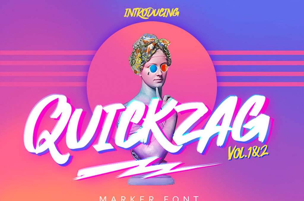 Quickzag Font