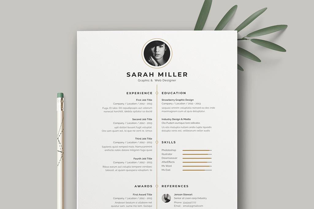 Resume: CV Template