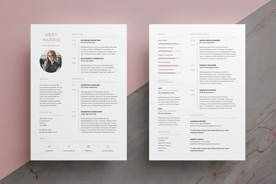 Resume/CV — Abby