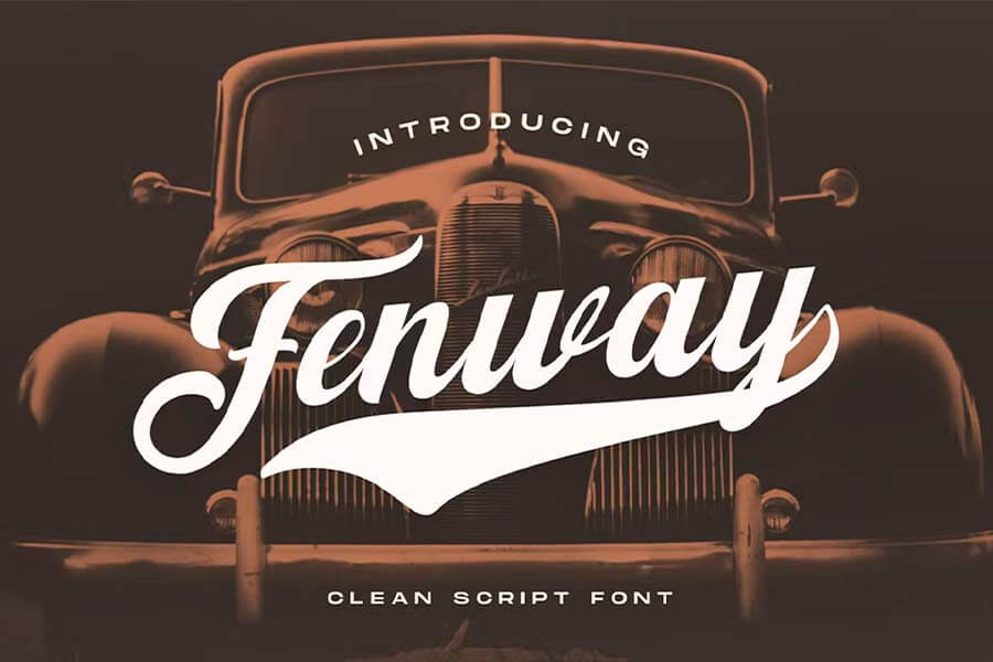 Retro Logo Font