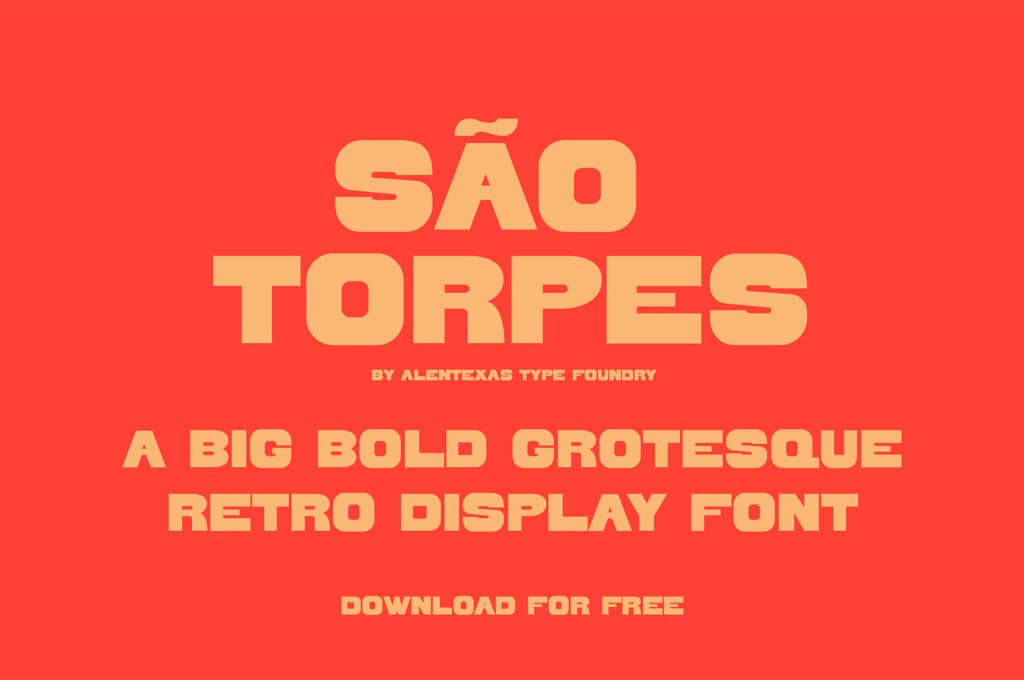 São Torpes Free Display Font