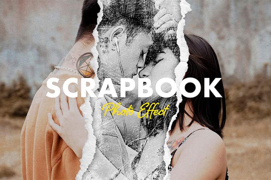 Scrapbook Photo Effect