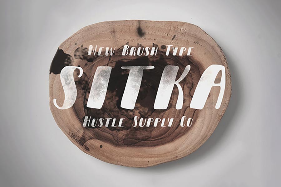 Sitka Brush Font