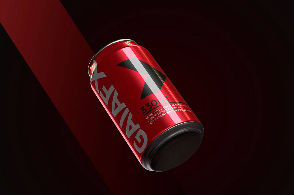 Soda Can PSD Mockup Templates