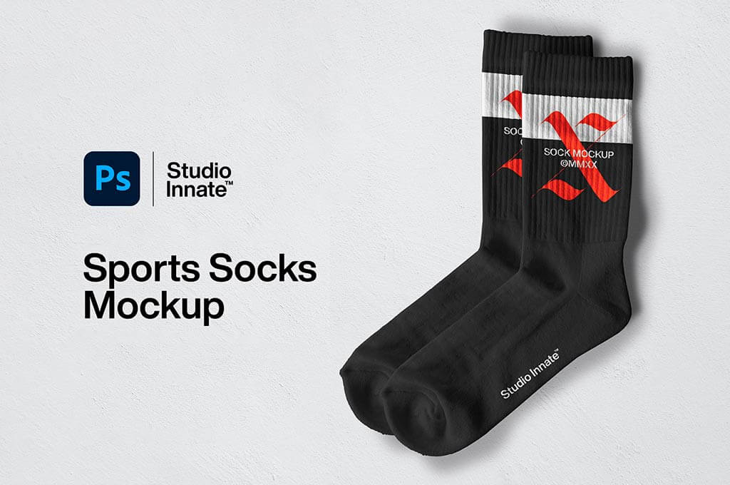 Sports Socks — Mockup