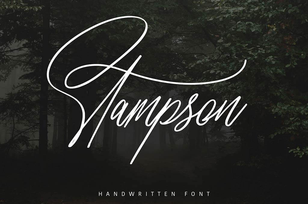 Stampson Signature Font