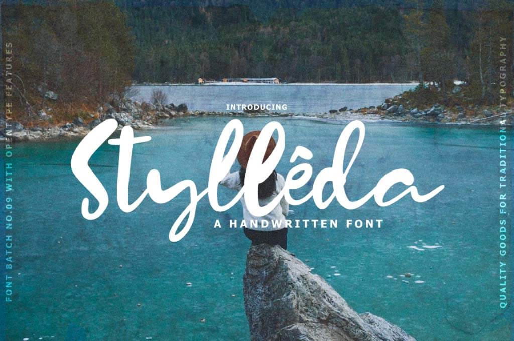 Stylleda Brush Font