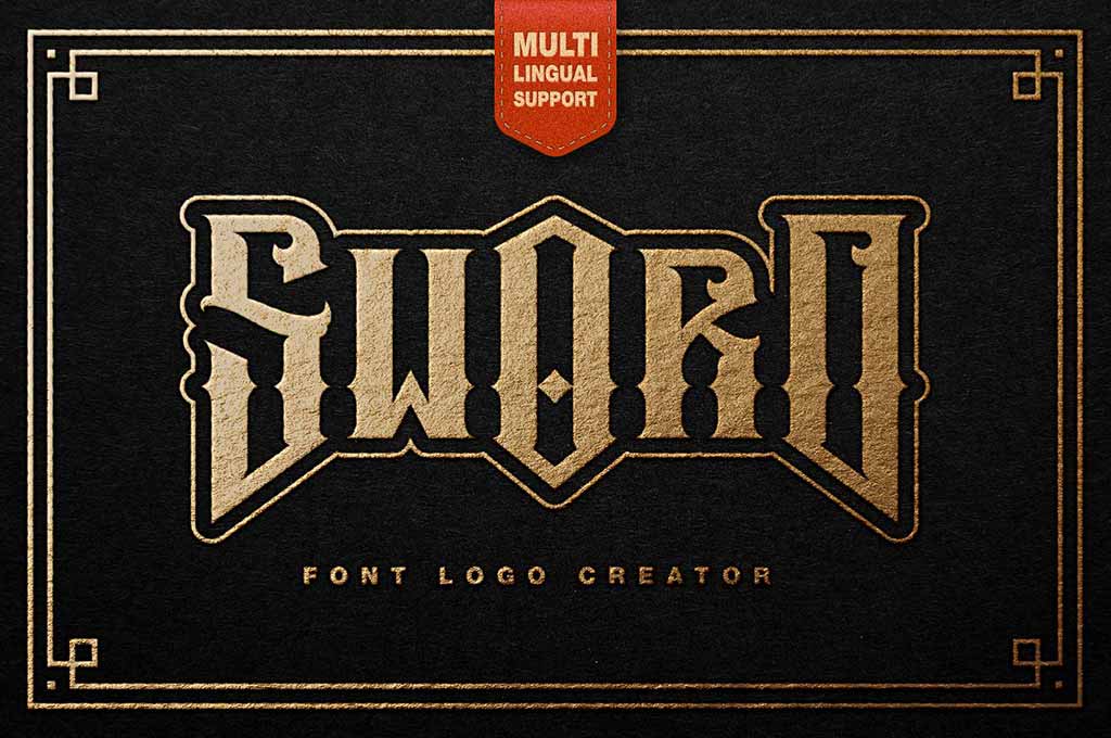 Sword Font Logo Creator