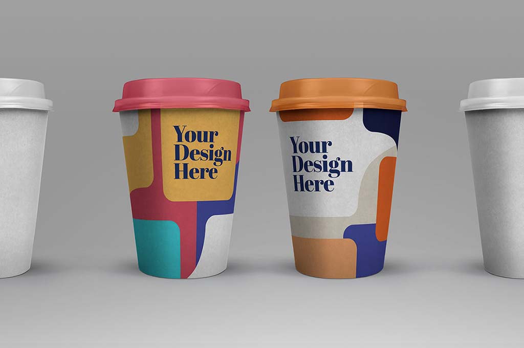 Take Out Cup Coffee Mockup