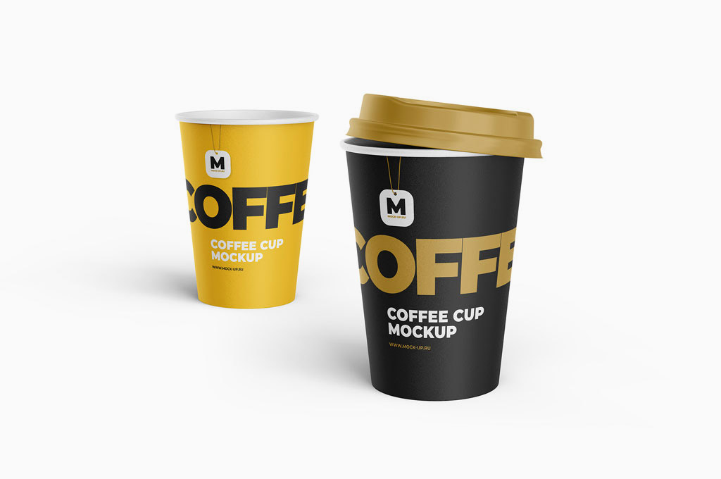 Tea and Coffee Cup Mockup