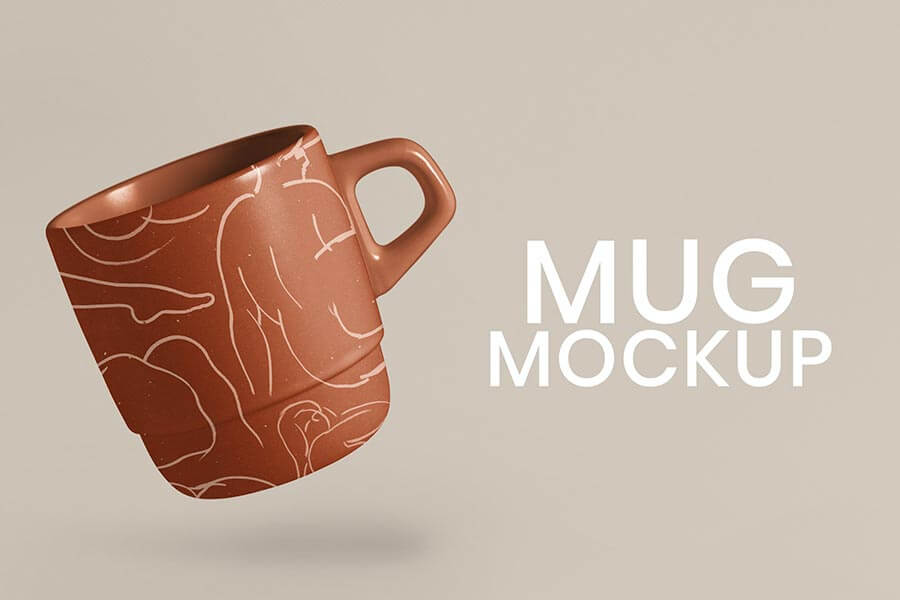 Terrazo Mug Mockup