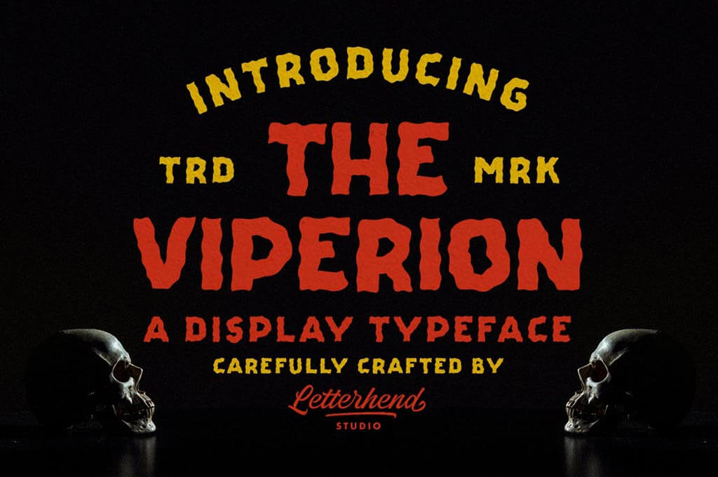 The Viperion - Display Typeface