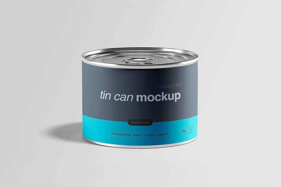 Tin Can Mockup