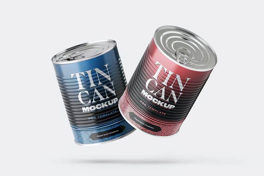 Tin Can Mockup