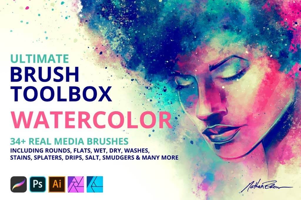 Ultimate Brush Toolbox – Watercolor