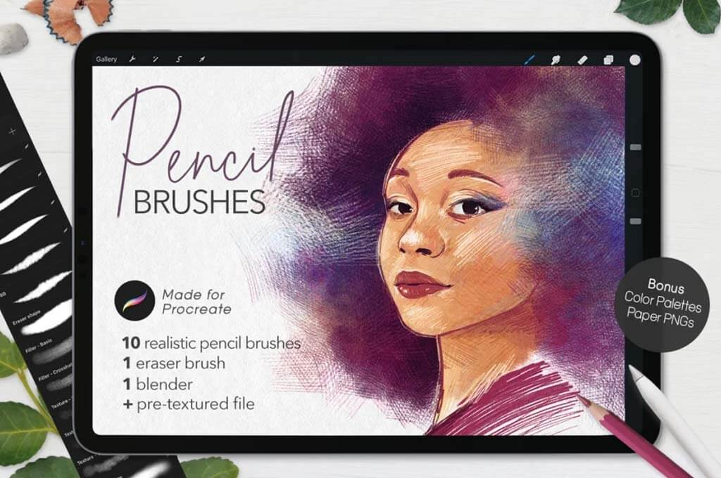 Ultimate Pencil Brushes for Procreate