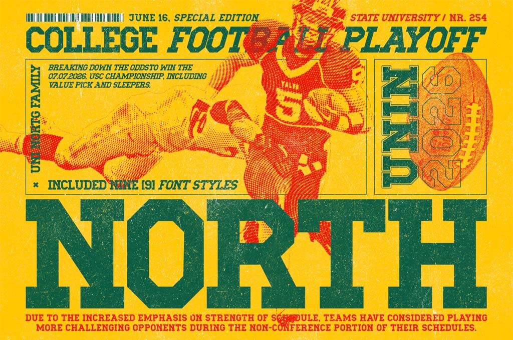 Uni North Font