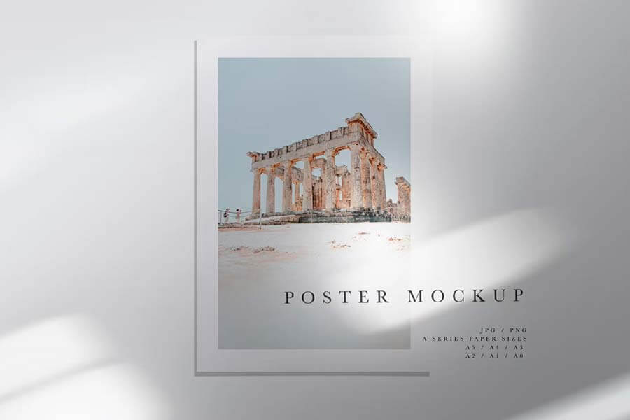 Vertical Poster Mockup