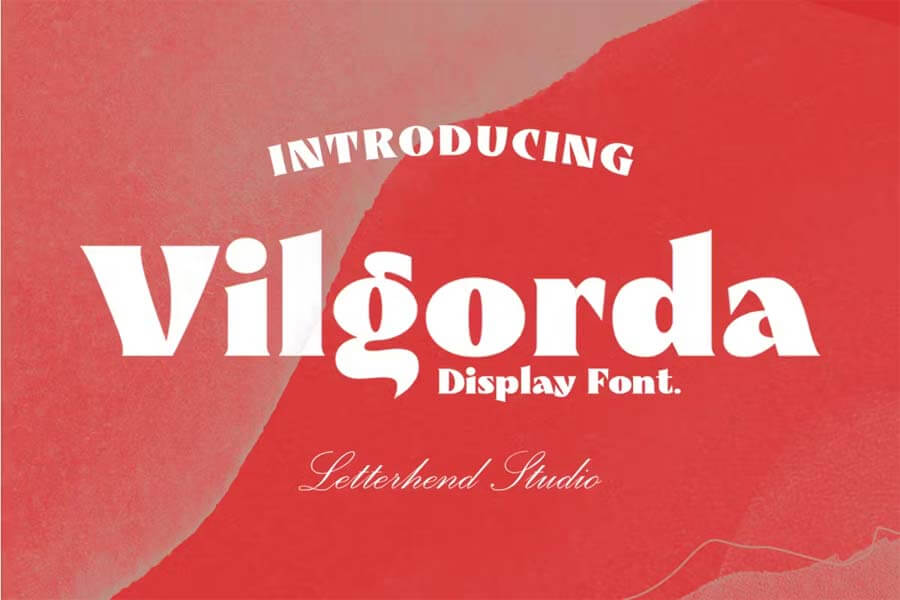 Vilgorda Display Font