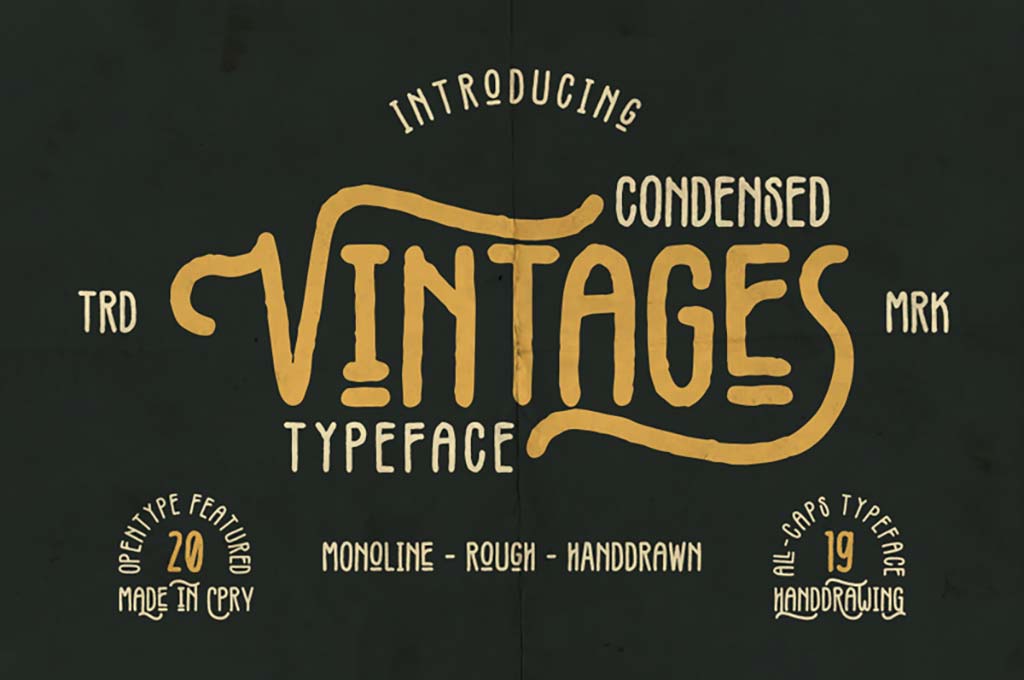 Vintages Font