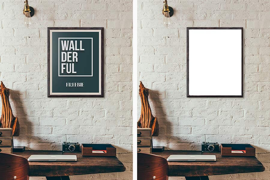 Wallderful Frame Mockups