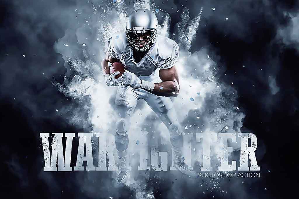 Warfighter Photoshop Action