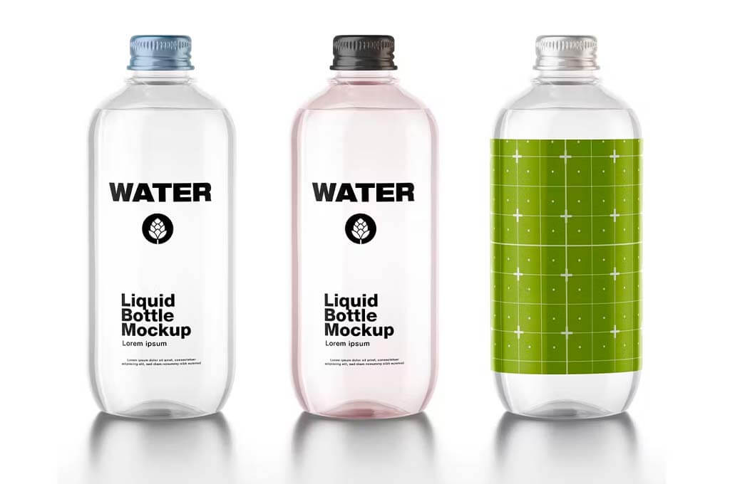 Water Bottle Mockup