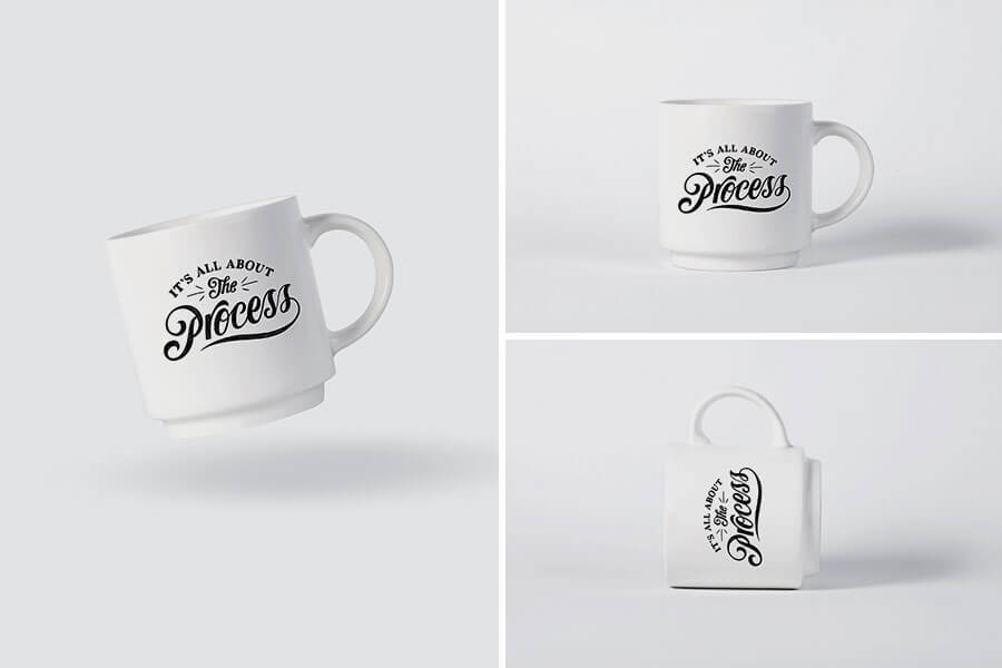 White Mug Mockup