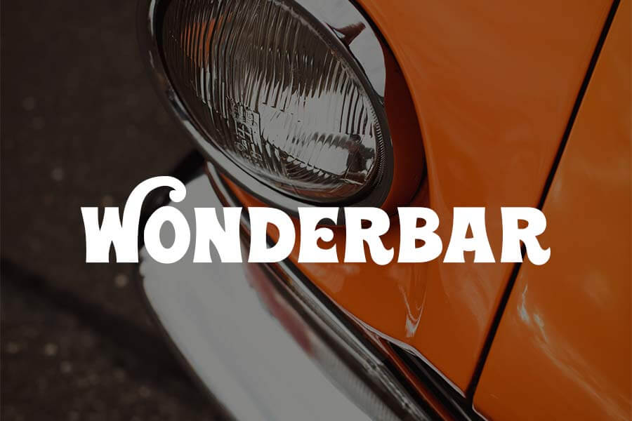 Wonderbar Font