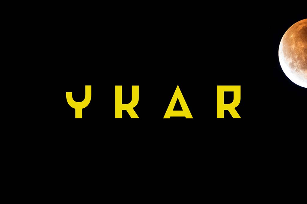 YKAR Free Font