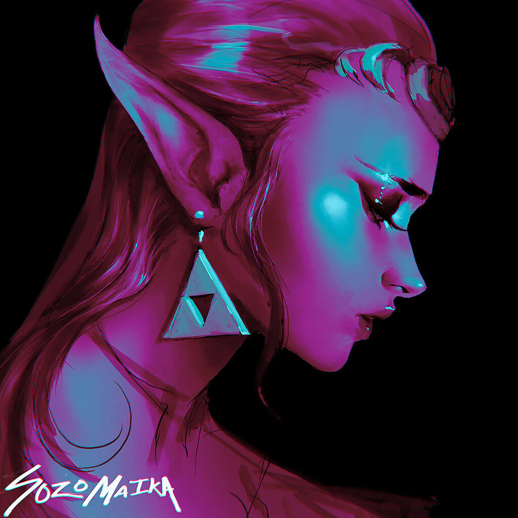 Zelda Fan Art by Maika Sozo