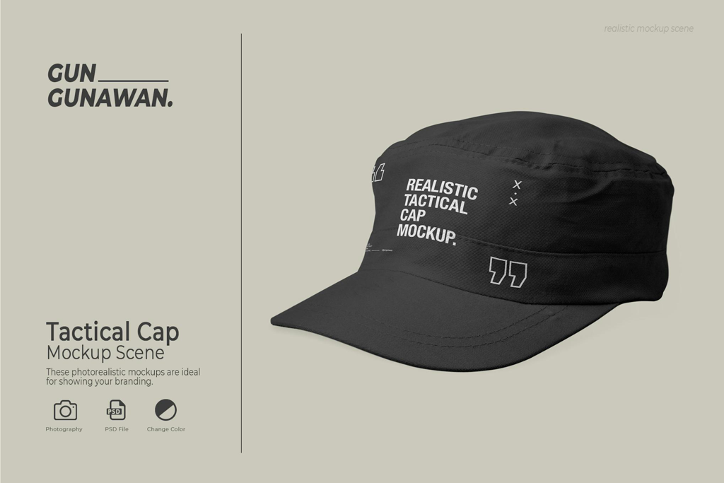 Tactical Cap Mockup